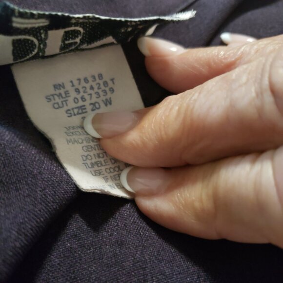 DBYII Dress with matching Jacket Size 20W - Picture 6 of 6